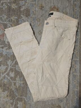 Isabel Marant Light Beige High-Rise Jeans